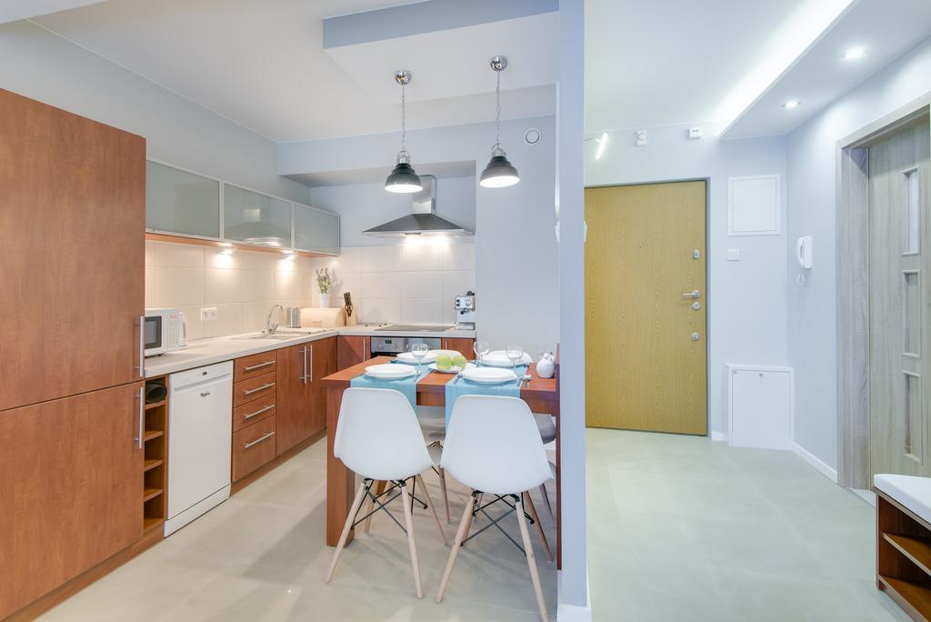River Boulevards Apartment Krakau Exterior foto